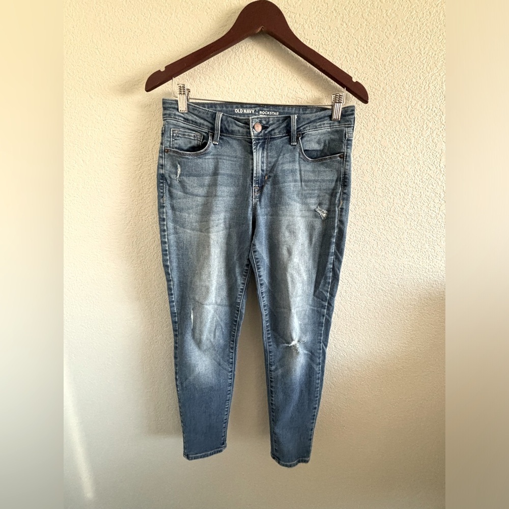 Old Navy rockstar mid-rise jeans